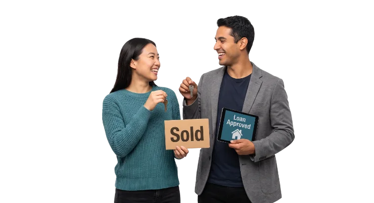 Lending customer using a financial app