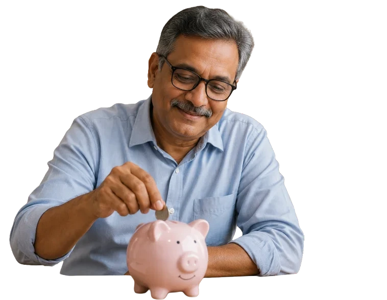 Wealth management customer using a financial app